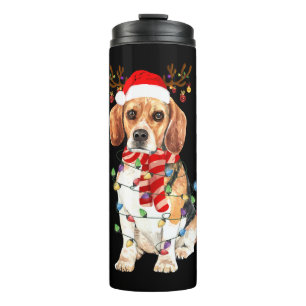 Bouteilles Isothermes The Beagle Christmas Reindeer Christmas Lights