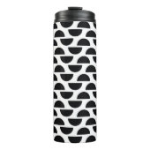 Bouteilles Isothermes The black halves of the circle create a simple pat (Devant)