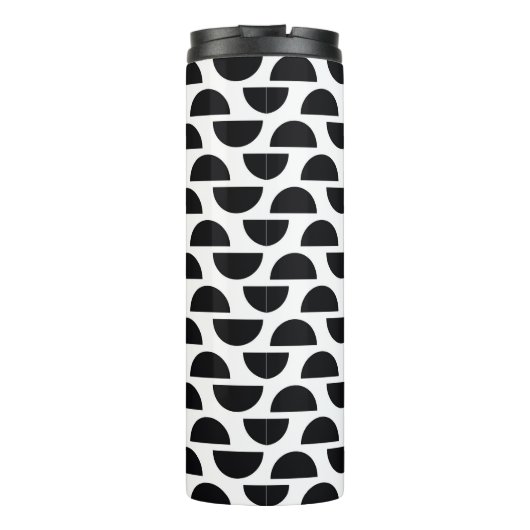 Bouteilles Isothermes The black halves of the circle create a simple pat (Dos)