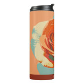 Bouteilles Isothermes Thé de famille Rose (Tourné sur la gauche)