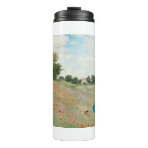 Bouteilles Isothermes The Poppy Field near Argenteuil by Claude Monet