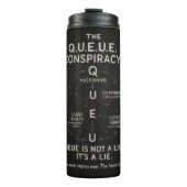 Bouteilles Isothermes The Q.U.E.U.E. Conspiracy – Alfa Sity Crimes (Devant)