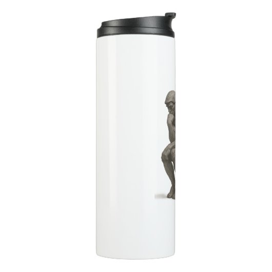Bouteilles Isothermes The Thinker on the Throne – Classical Charcoal Sty (Tourné sur la gauche)
