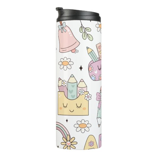 Bouteilles Isothermes Thème de conception de l'école super (Tourné sur la droite)