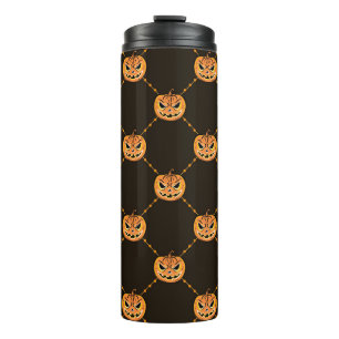 Bouteilles Isothermes Thème de la fête d'Halloween citrouille.