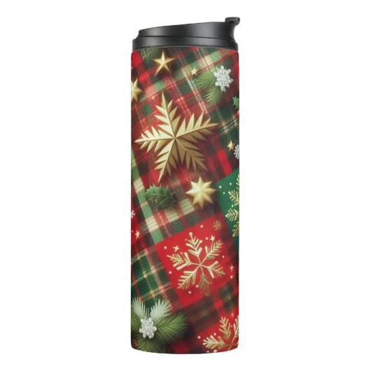 Bouteilles Isothermes Thème de Noël (Tourné sur la gauche)