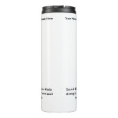 Bouteilles Isothermes Thermal Tumbler  (Dos)