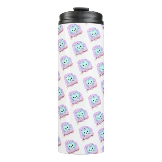 Bouteilles Isothermes Thermal Tumbler Cat Be Mine Pink Hearts (Devant)