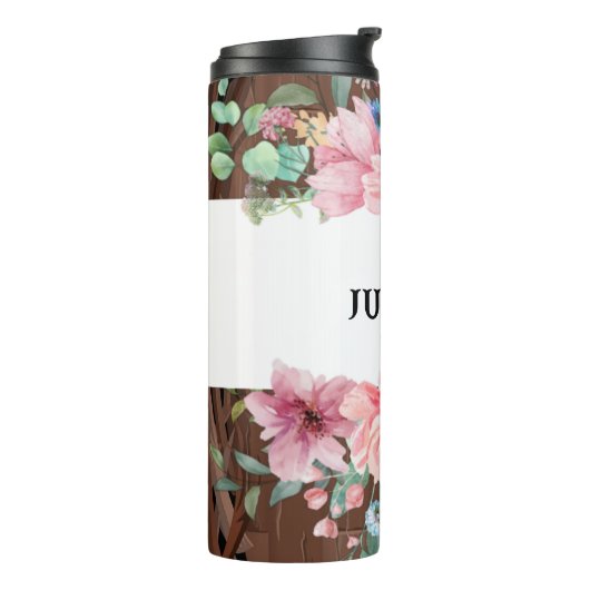 Bouteilles Isothermes Thermal Tumbler Floral (Tourné sur la gauche)