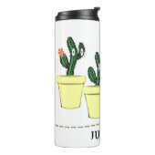 Bouteilles Isothermes Thermal Tumbler Floral Cactus (Tourné sur la gauche)