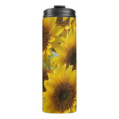 Bouteilles Isothermes Thermal Tumbler Floral Sunflower (Devant)