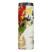 Bouteilles Isothermes Thermal Tumbler Floral Vintage (Dos)