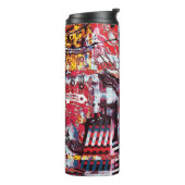 Bouteilles Isothermes Thermal Tumbler – Fragmented Pulse (Tourné sur la gauche)