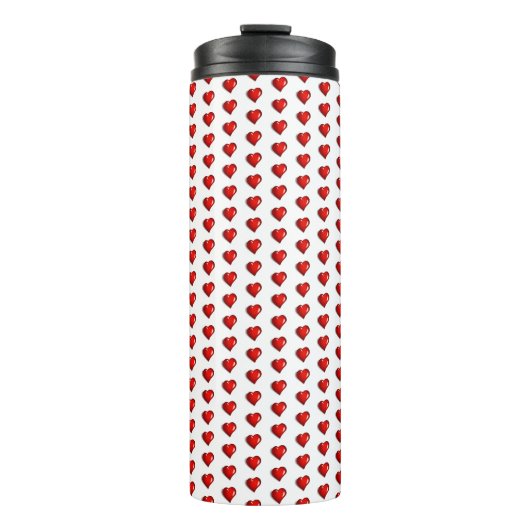 Bouteilles Isothermes Thermal Tumbler Red Hearts (Devant)