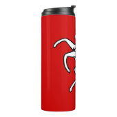 Bouteilles Isothermes Thermal Tumbler with flag of Kent County, England (Tourné sur la gauche)