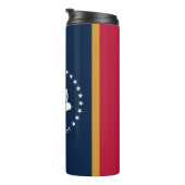 Bouteilles Isothermes Thermal Tumbler with flag of Mississippi, USA (Tourné sur la droite)