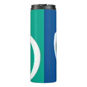 Bouteilles Isothermes Thermal Tumbler with flag of Ottawa (Dos)