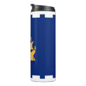 Bouteilles Isothermes Thermal Tumbler with flag of Quebec City (Tourné sur la droite)