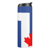 Bouteilles Isothermes Thermal Tumbler with flag of Toronto, Canada (Tourné sur la gauche)
