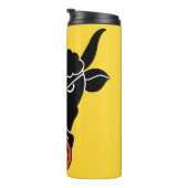 Bouteilles Isothermes Thermal Tumbler with flag of Uri, Switzerland (Tourné sur la droite)