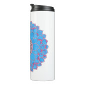Bouteilles Isothermes Thermal Tumbler with Mandala Design (Tourné sur la droite)
