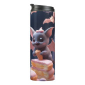 Bouteilles Isothermes Thermal Tumblers - Sweet & Spooky Bat Bakery Art (Tourné sur la droite)