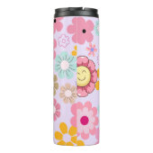 Bouteilles Isothermes Thermique floral (Dos)