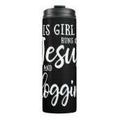 Bouteilles Isothermes This Girl Runs On Jesus And Clogging Gift Clog Dan (Devant)