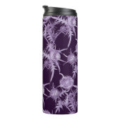 Bouteilles Isothermes THISTTLE violet motif (Tourné sur la droite)