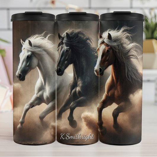 Bouteilles Isothermes Three Wild Horses Dusty Gallop