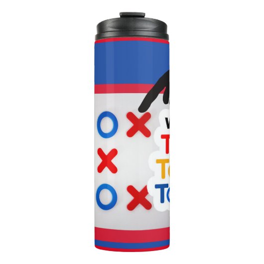 Bouteilles Isothermes Tic Tac Toe Game Boire (Devant)