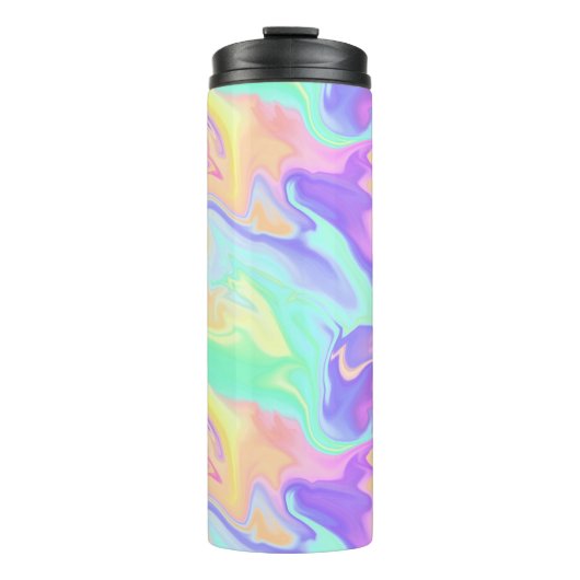 Bouteilles Isothermes Tie Dye Swirl Marbre Retro Super (Devant)