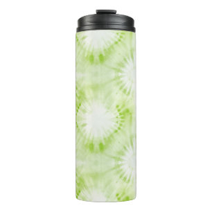 Bouteilles Isothermes Tie-Dye Vert Citron Menthe