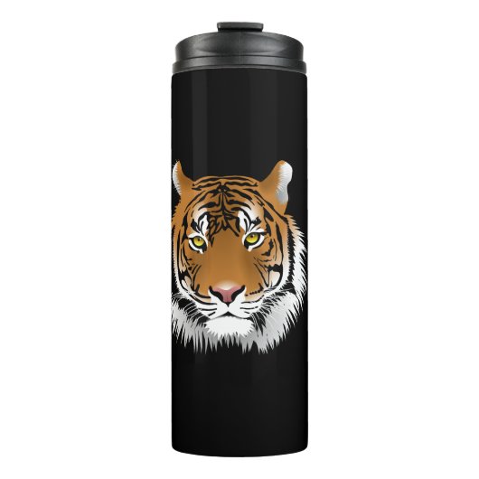 Bouteilles Isothermes Tiger Face Thermal Tumbler (Devant)