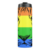 Bouteilles Isothermes Tigre arc-en-ciel (Devant)