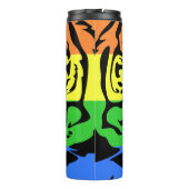 Bouteilles Isothermes Tigre arc-en-ciel (Dos)