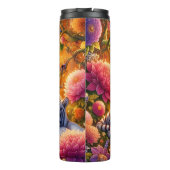 Bouteilles Isothermes Tigre blanc dans les vagues océaniques (Dos)