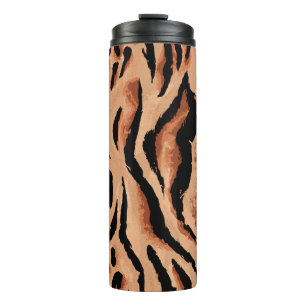 Bouteilles Isothermes tigre transparent, léopard motif