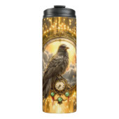 Bouteilles Isothermes Timekeeper Raven – Gothic Clockwork  (Devant)