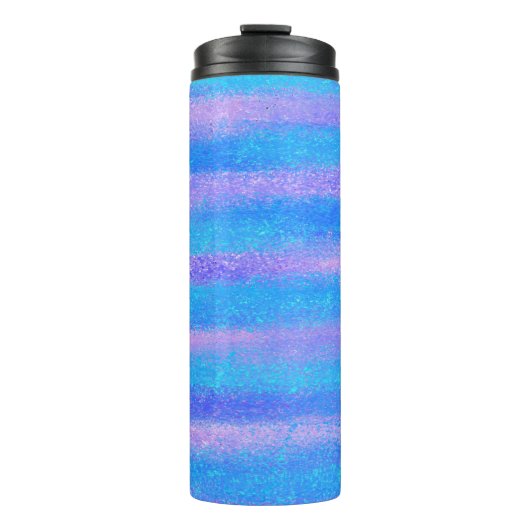 Bouteilles Isothermes Tirures Iridescentes Chatoyantes Turquoise Rose (Devant)