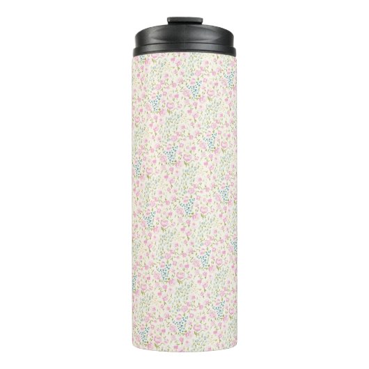 Bouteilles Isothermes Tissu de table du Ciel floral (Devant)