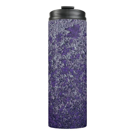 Bouteilles Isothermes Tissu métallique rouillé foncé Royal violet Abstra (Devant)