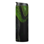 Bouteilles Isothermes Tissu vert et noir (Tourné sur la droite)