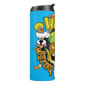 Bouteilles Isothermes Titans Ados, allez ! | Beast Boy Waffles (Tourné sur la gauche)