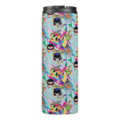 Bouteilles Isothermes Titans Ados, allez ! | Retro 90's Group Collage (Dos)