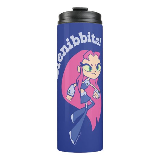 Bouteilles Isothermes Titans Ados, partez ! | Starfire "Cribblenibbits!" (Devant)