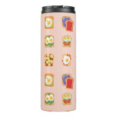 Bouteilles Isothermes Toast de brunch (Dos)