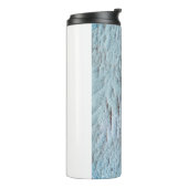 Bouteilles Isothermes Toile d'art texture bleue (Tourné sur la gauche)