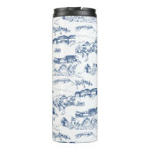 Bouteilles Isothermes Toile de Chattanooga bleu (Dos)