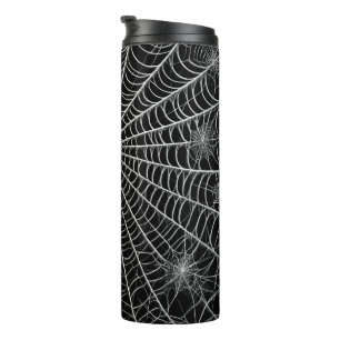 Bouteilles Isothermes Toiles d'araignées noir et blanc Toile d'araignée